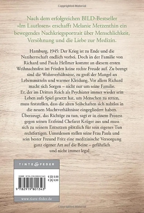 Rückseite: 9782919801343 | Die Stimmlosen | Melanie Metzenthin | Taschenbuch | 528 S. | Deutsch