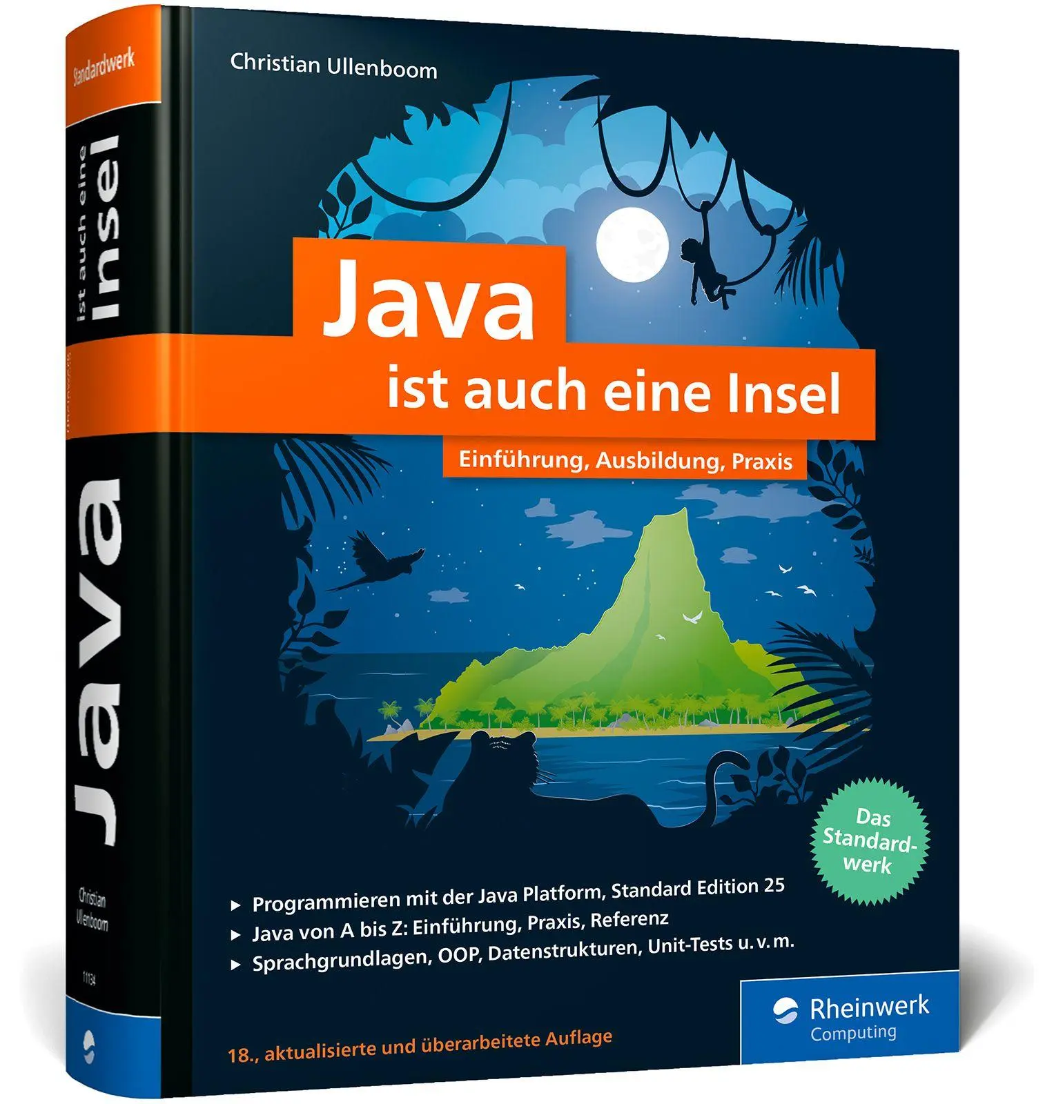 Cover: 9783367111343 | Java ist auch eine Insel | Christian Ullenboom | Buch | 1224 S. | 2025