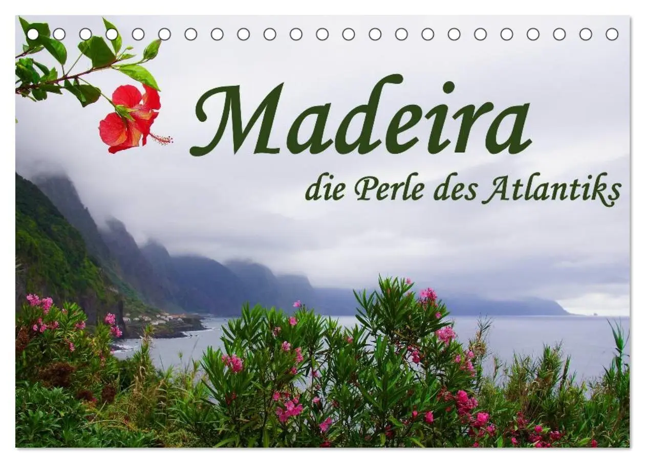 Cover: 9783516151343 | Madeira die Perle des Atlantiks (Tischkalender 2026 DIN A5 quer),...