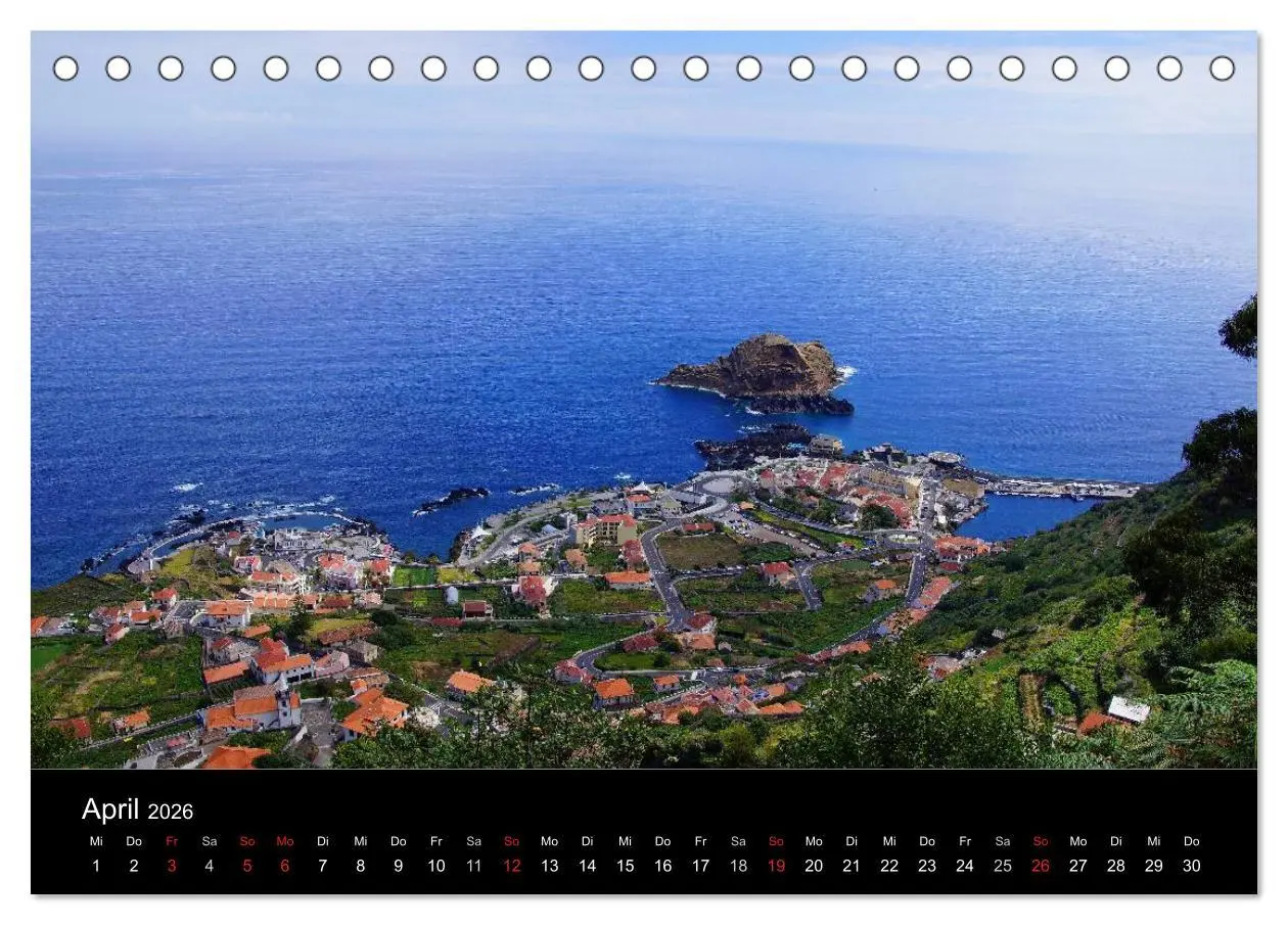 Bild: 9783516151343 | Madeira die Perle des Atlantiks (Tischkalender 2026 DIN A5 quer),...