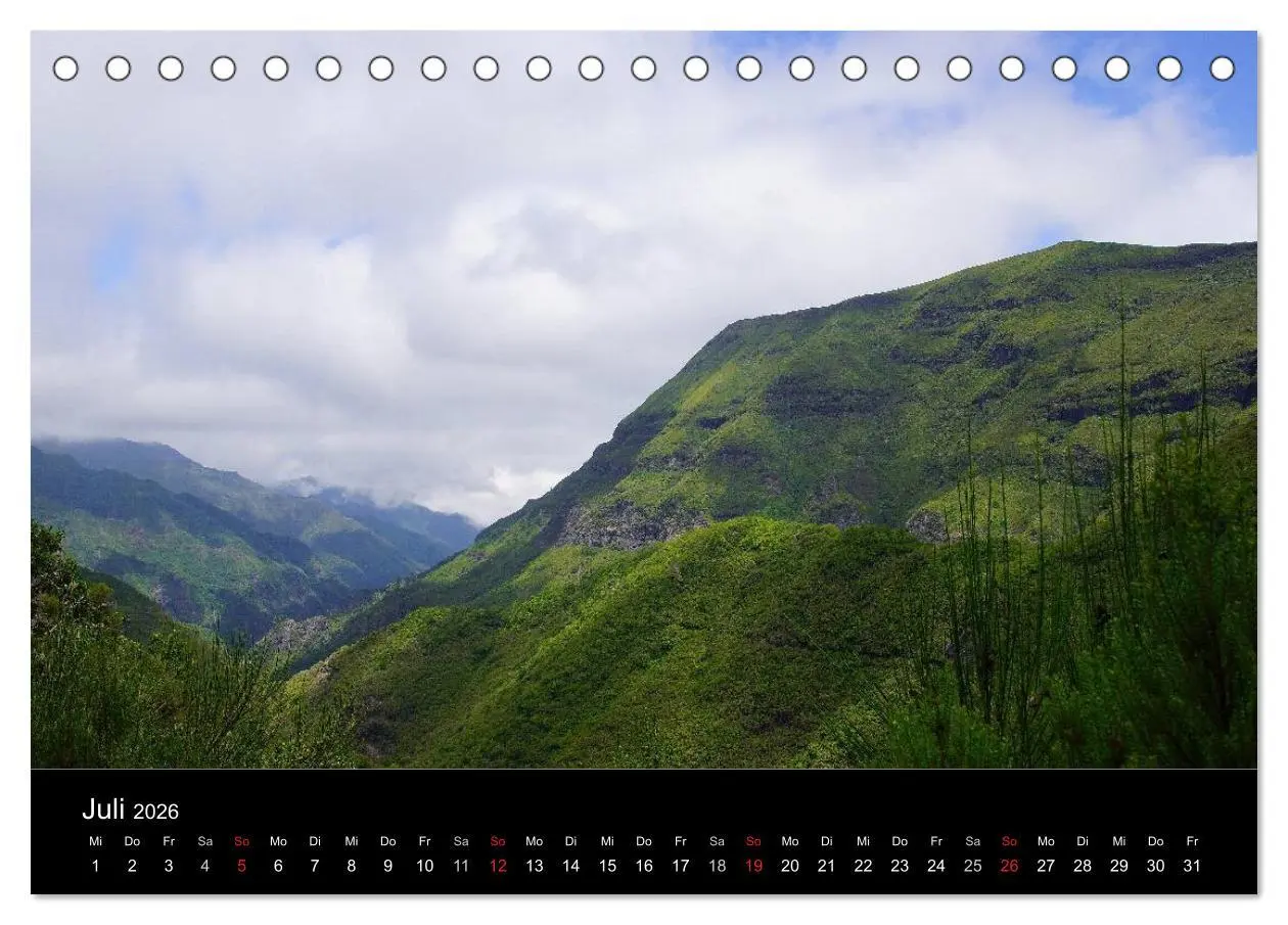Bild: 9783516151343 | Madeira die Perle des Atlantiks (Tischkalender 2026 DIN A5 quer),...