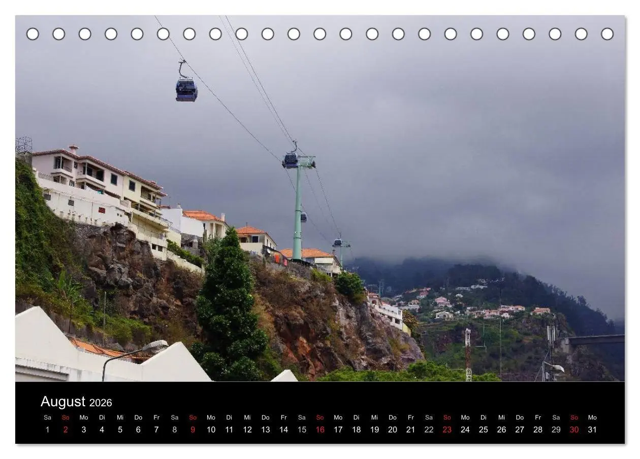 Bild: 9783516151343 | Madeira die Perle des Atlantiks (Tischkalender 2026 DIN A5 quer),...