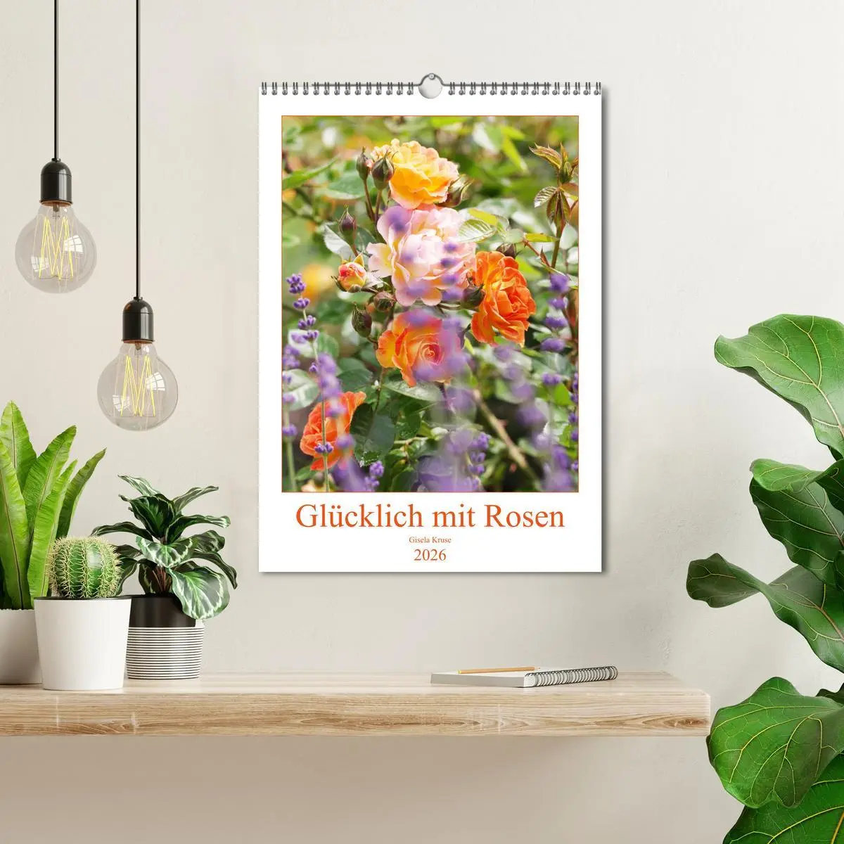 Bild: 9783516391343 | Glücklich mit Rosen (Wandkalender 2026 DIN A3 hoch), CALVENDO...