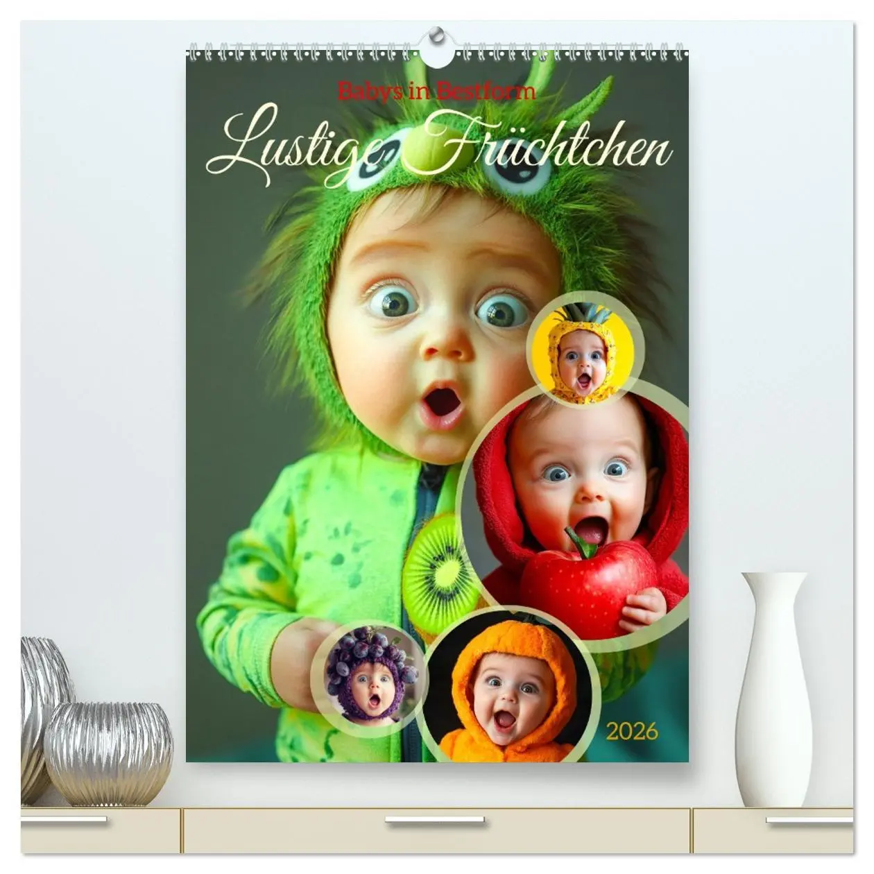Cover: 9783516601343 | Babys in Bestform - Lustige Früchtchen (hochwertiger Premium...