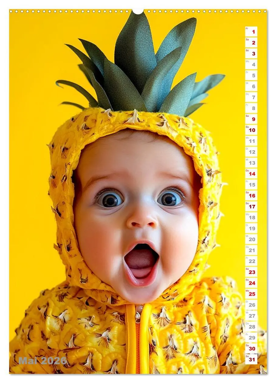 Bild: 9783516601343 | Babys in Bestform - Lustige Früchtchen (hochwertiger Premium...