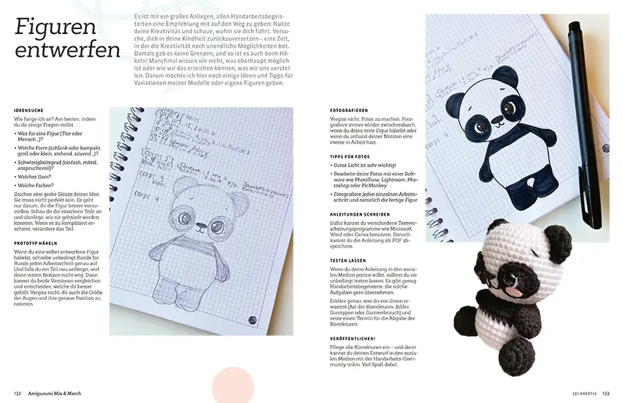Bild: 9783735871343 | Amigurumi Mix und Match | 5 Körper, 20 Tiere, 100 Möglichkeiten | Buch