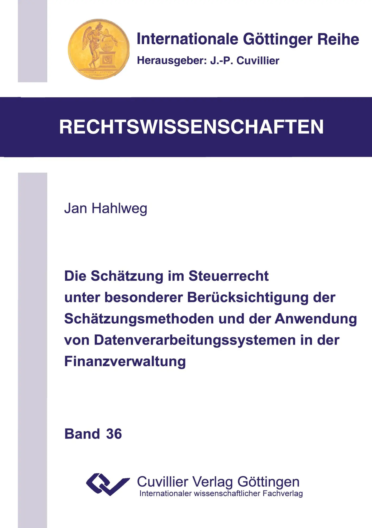 Cover: 9783954041343 | Die Schätzung im Steuerrecht unter besonderer Berücksichtigung der...