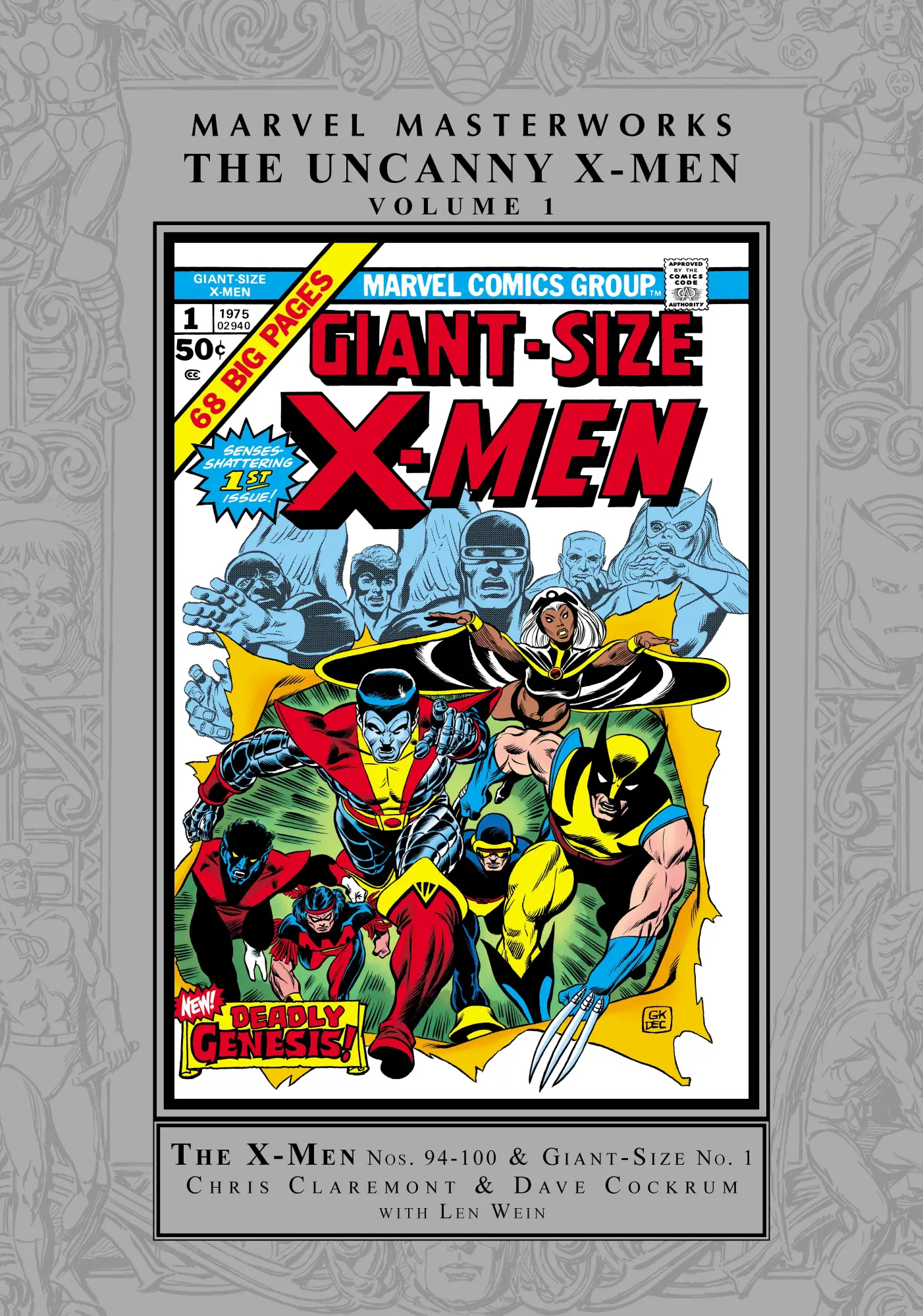Cover: 9781302951443 | Marvel Masterworks: The Uncanny X-Men Vol. 1 [Remasterworks] | Buch