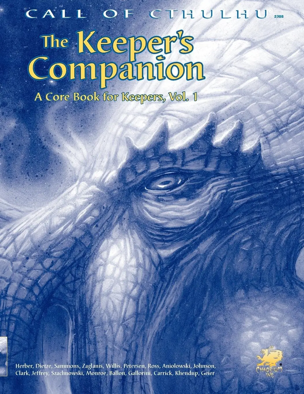 Cover: 9781568821443 | The Keeper's Companion Vol. 1 | Keith Herber | Taschenbuch | Englisch