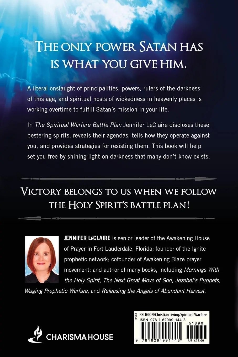 Rückseite: 9781629991443 | Spiritual Warfare Battle Plan, The | Jennifer Leclaire | Taschenbuch