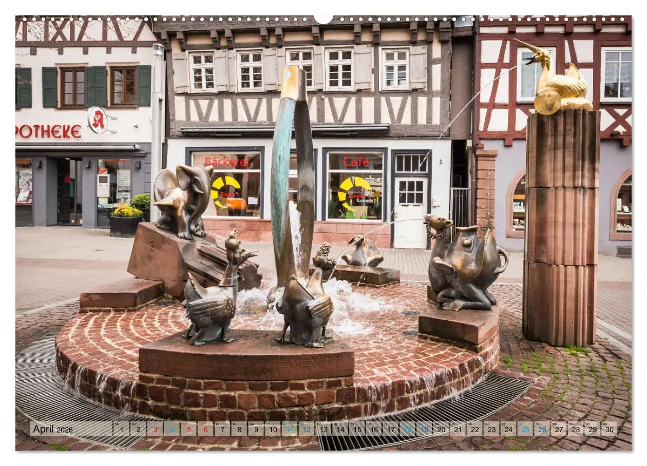 Bild: 9783457741443 | Nagold (hochwertiger Premium Wandkalender 2026 DIN A2 quer),...