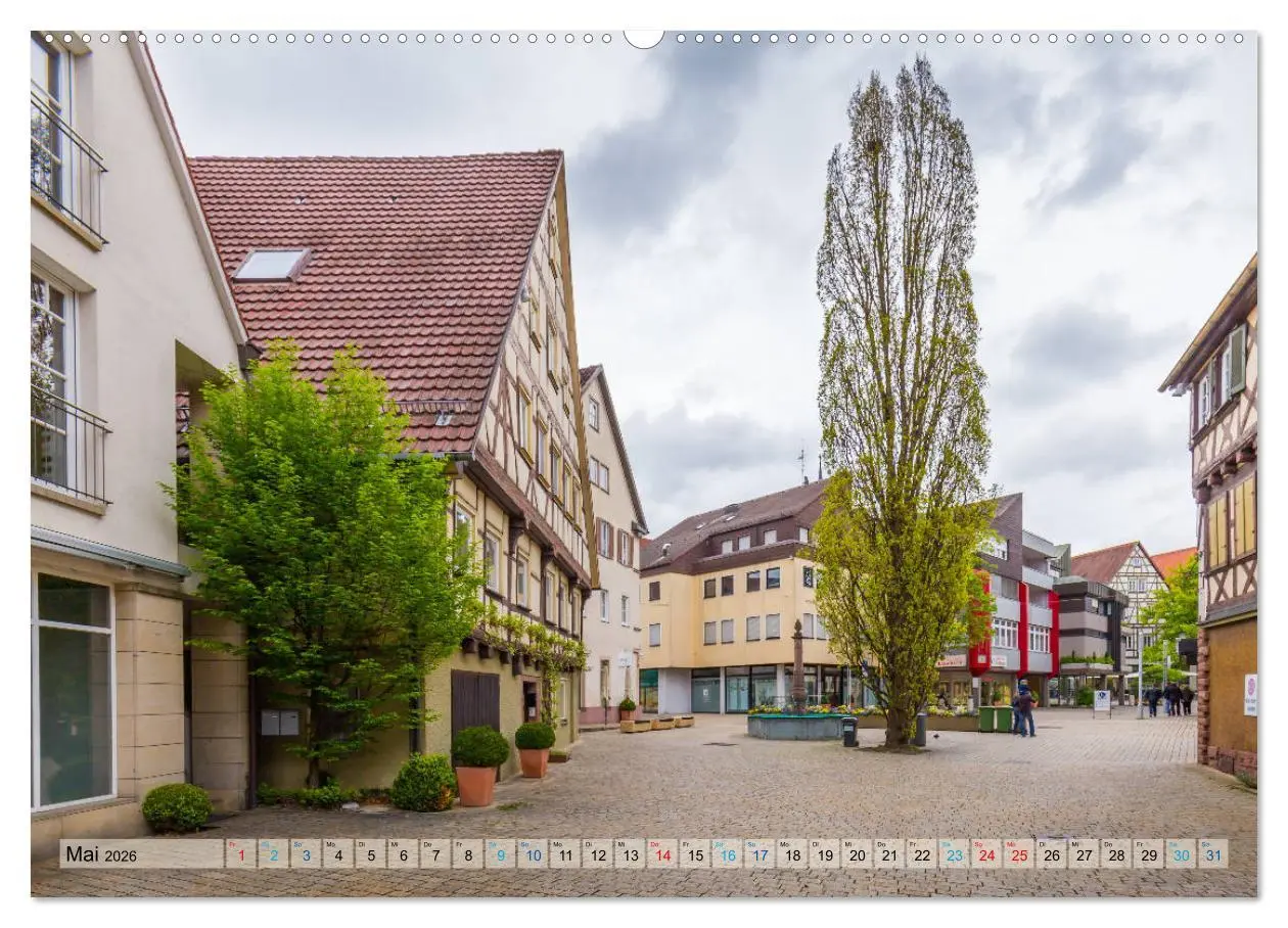 Bild: 9783457741443 | Nagold (hochwertiger Premium Wandkalender 2026 DIN A2 quer),...