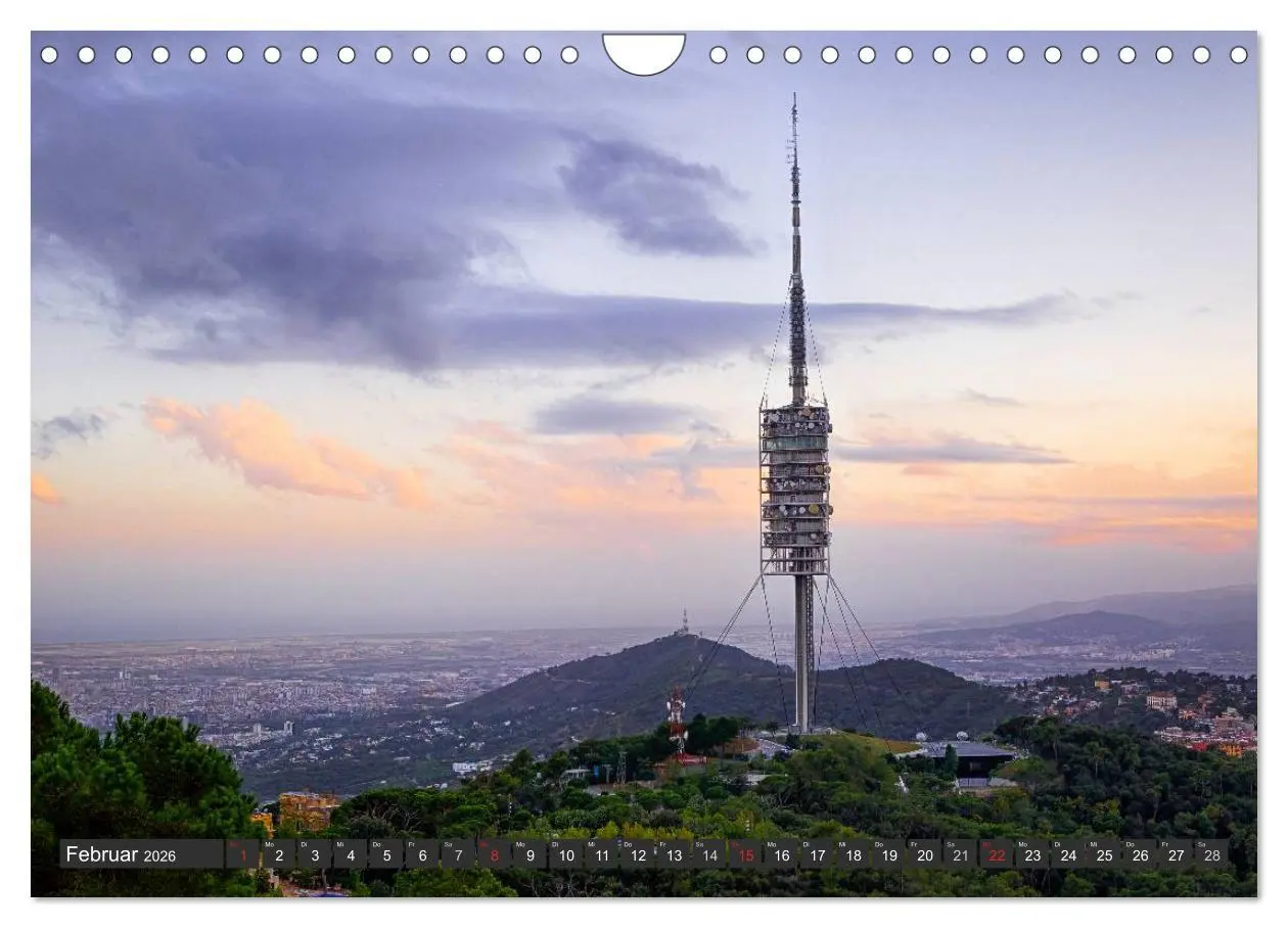 Bild: 9783516211443 | Metropole Barcelona (Wandkalender 2026 DIN A4 quer), CALVENDO...