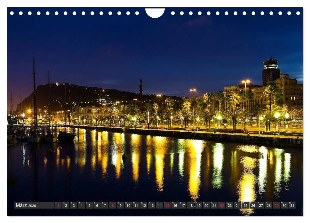 Bild: 9783516211443 | Metropole Barcelona (Wandkalender 2026 DIN A4 quer), CALVENDO...