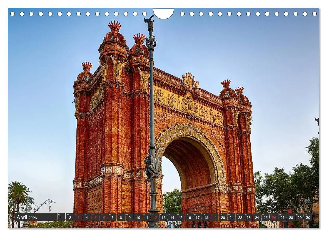 Bild: 9783516211443 | Metropole Barcelona (Wandkalender 2026 DIN A4 quer), CALVENDO...