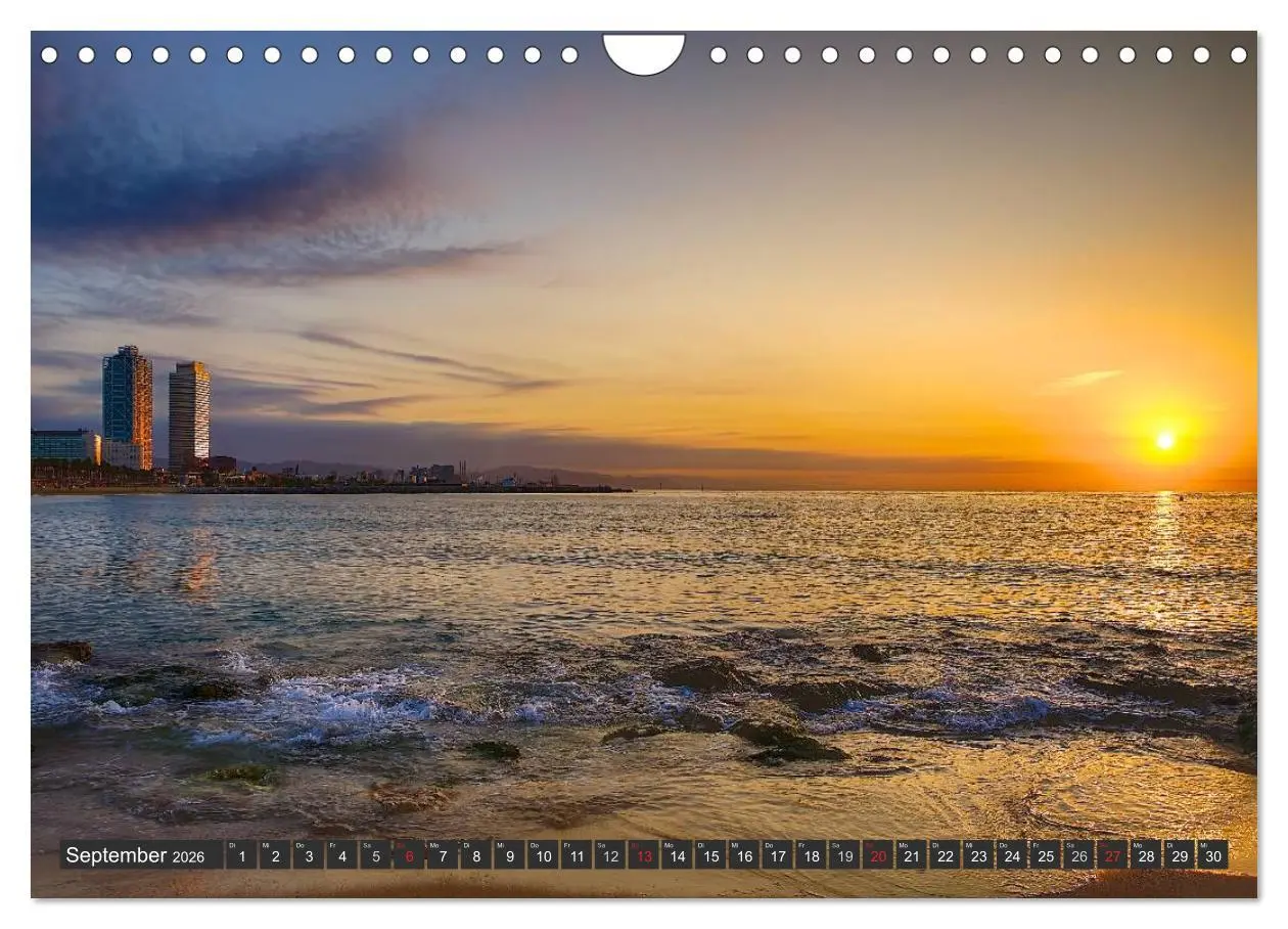Bild: 9783516211443 | Metropole Barcelona (Wandkalender 2026 DIN A4 quer), CALVENDO...