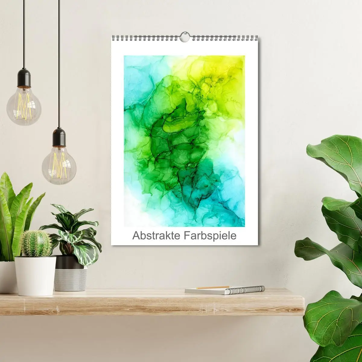 Bild: 9783516381443 | Abstrakte Farbspiele (Wandkalender 2026 DIN A3 hoch), CALVENDO...
