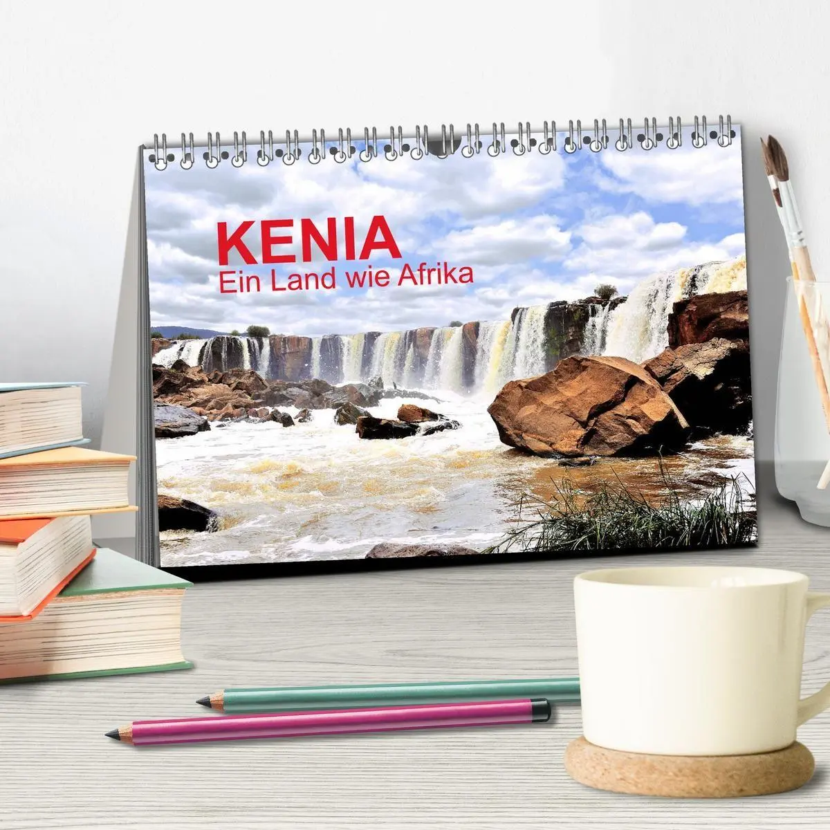 Bild: 9783569851443 | Kenia - Ein Land wie Afrika (Tischkalender 2027 DIN A5 quer),...