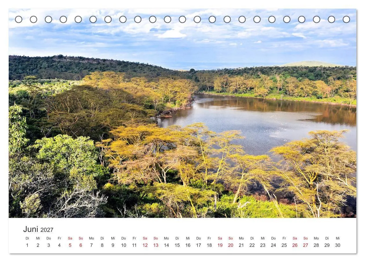 Bild: 9783569851443 | Kenia - Ein Land wie Afrika (Tischkalender 2027 DIN A5 quer),...