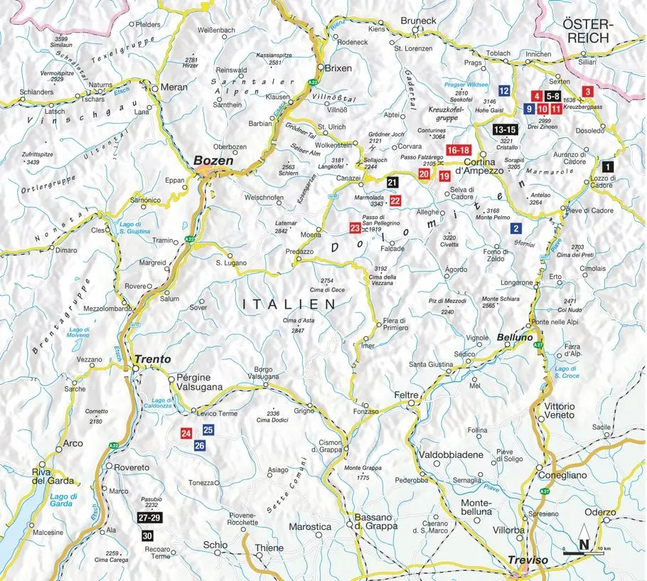 Bild: 9783734321443 | Auf alten Kriegspfaden und -steigen durch die Dolomiten | Hüsler