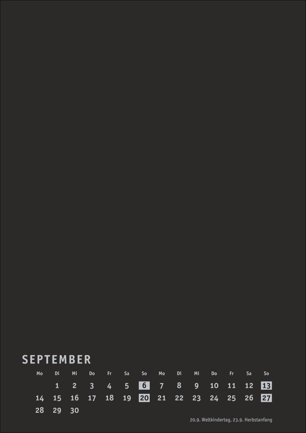 Bild: 9783756411443 | Premium-Bastelkalender schwarz A4 2026 | Heye | Kalender | 14 S.