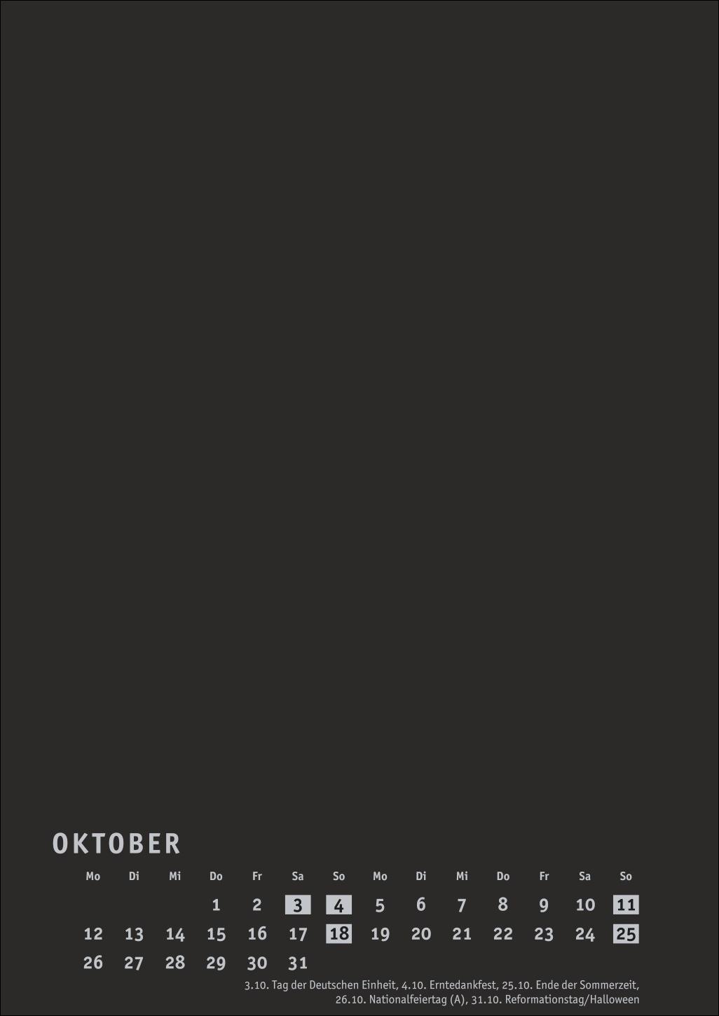 Bild: 9783756411443 | Premium-Bastelkalender schwarz A4 2026 | Heye | Kalender | 14 S.