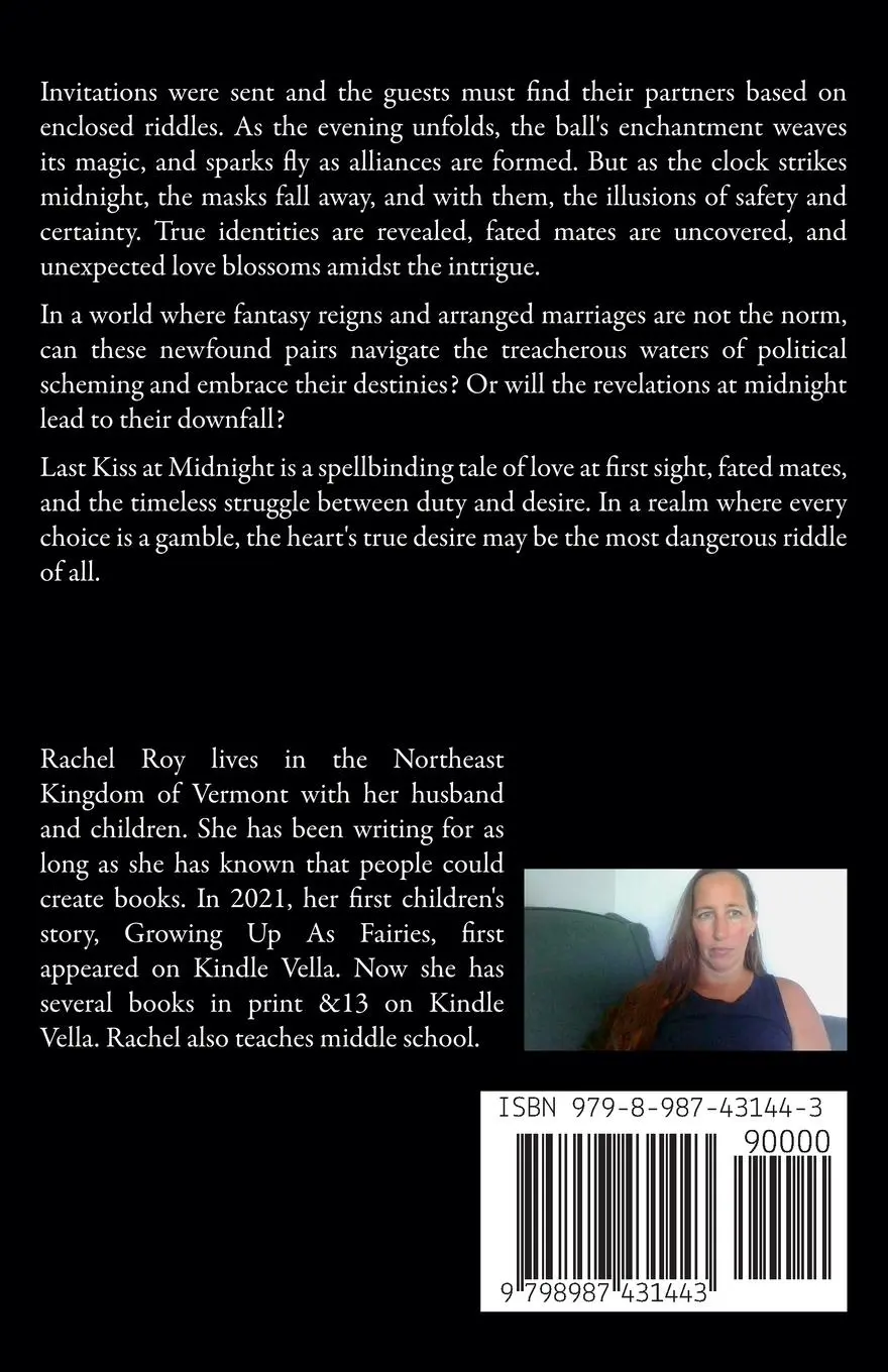 Rückseite: 9798987431443 | Last Kiss At Midnight | Rachel Roy | Taschenbuch | Englisch | 2024