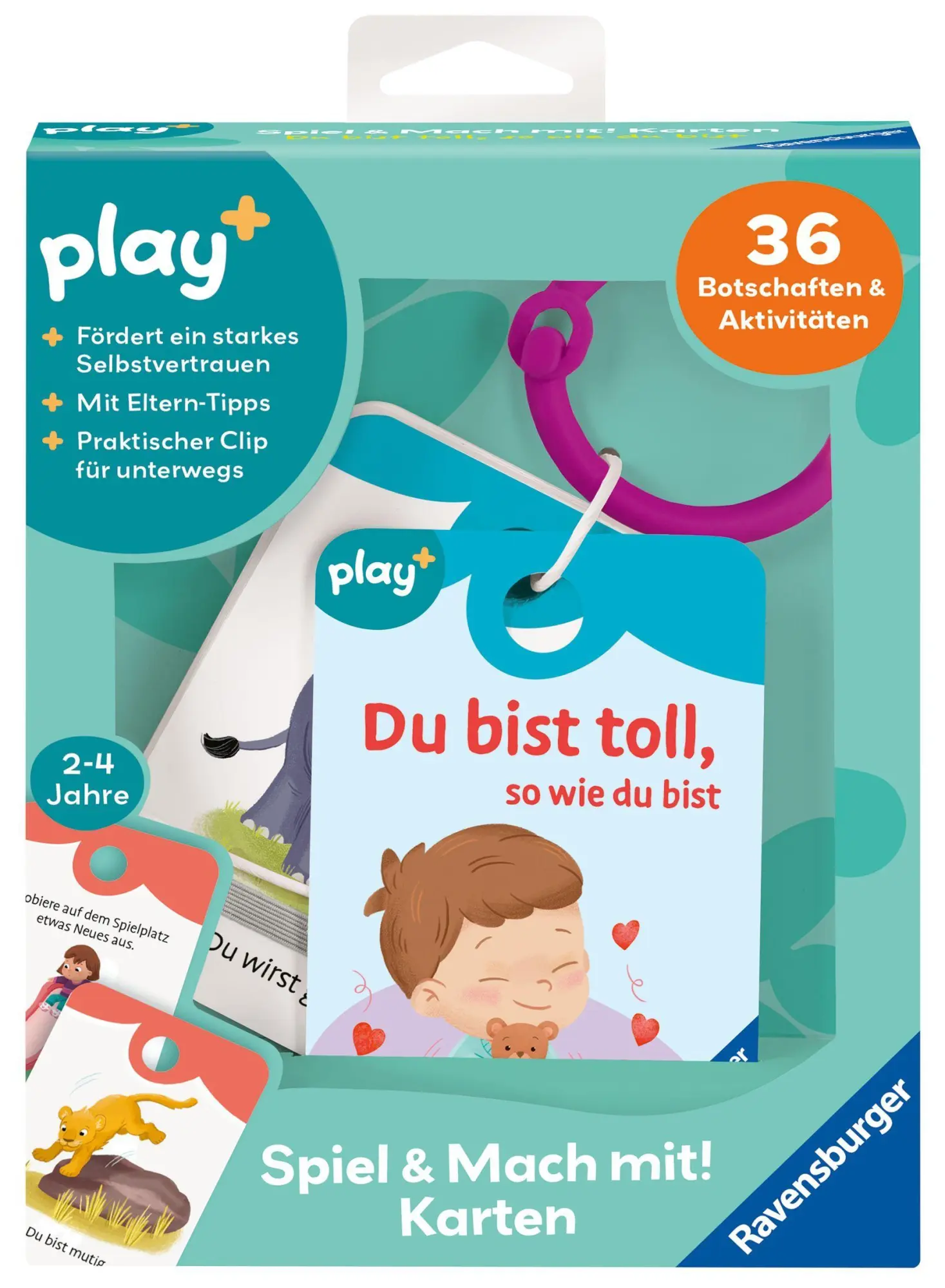 Cover: 4005555341543 | Play+ Spiel und Mach mit! Karten: Du bist toll, so wie du bist - ab...