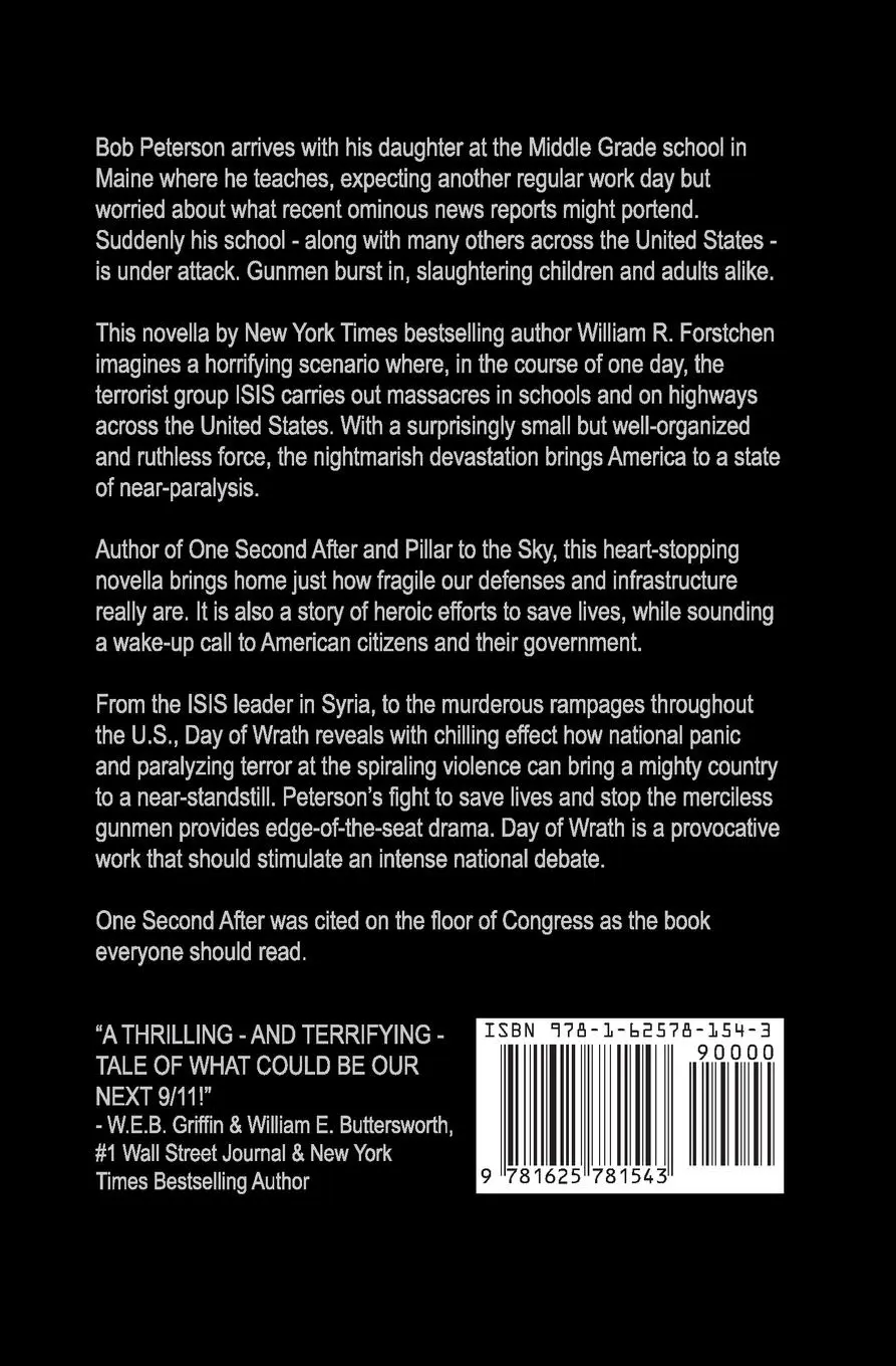 Rückseite: 9781625781543 | Day of Wrath | William R. Forstchen | Taschenbuch | Englisch | 2014