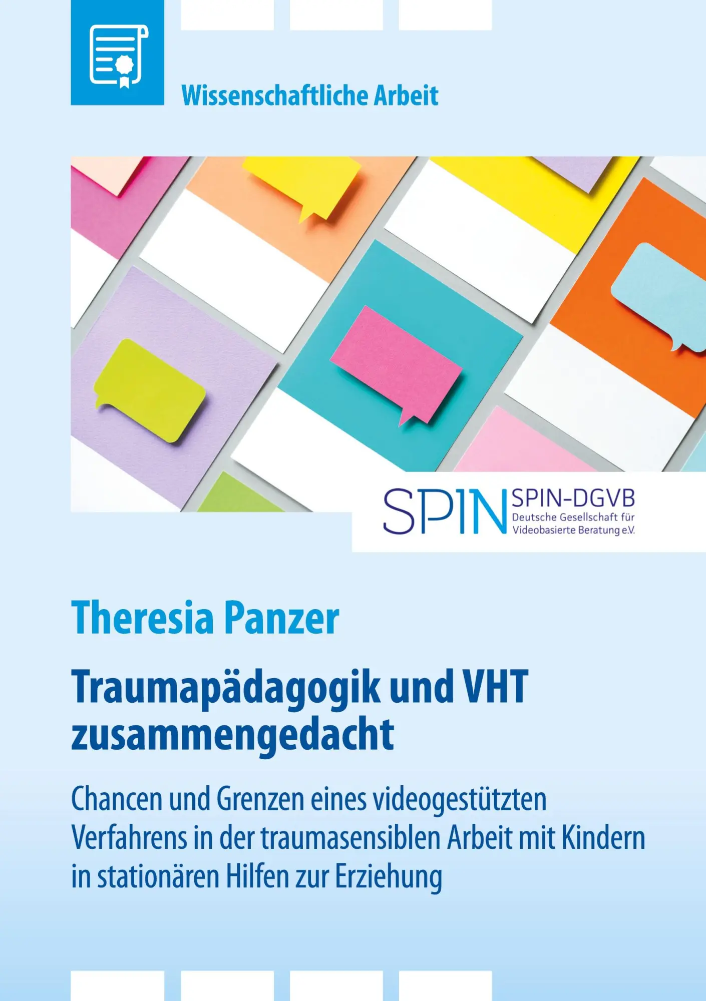 Cover: 9783346851543 | Traumapädagogik und Video-Home-Training (VHT) zusammengedacht | Panzer
