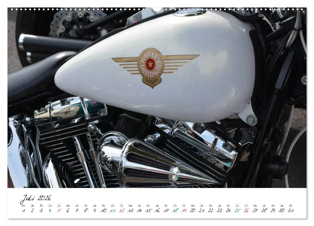 Bild: 9783457971543 | Harley Davidson - Details einer Legende (hochwertiger Premium...