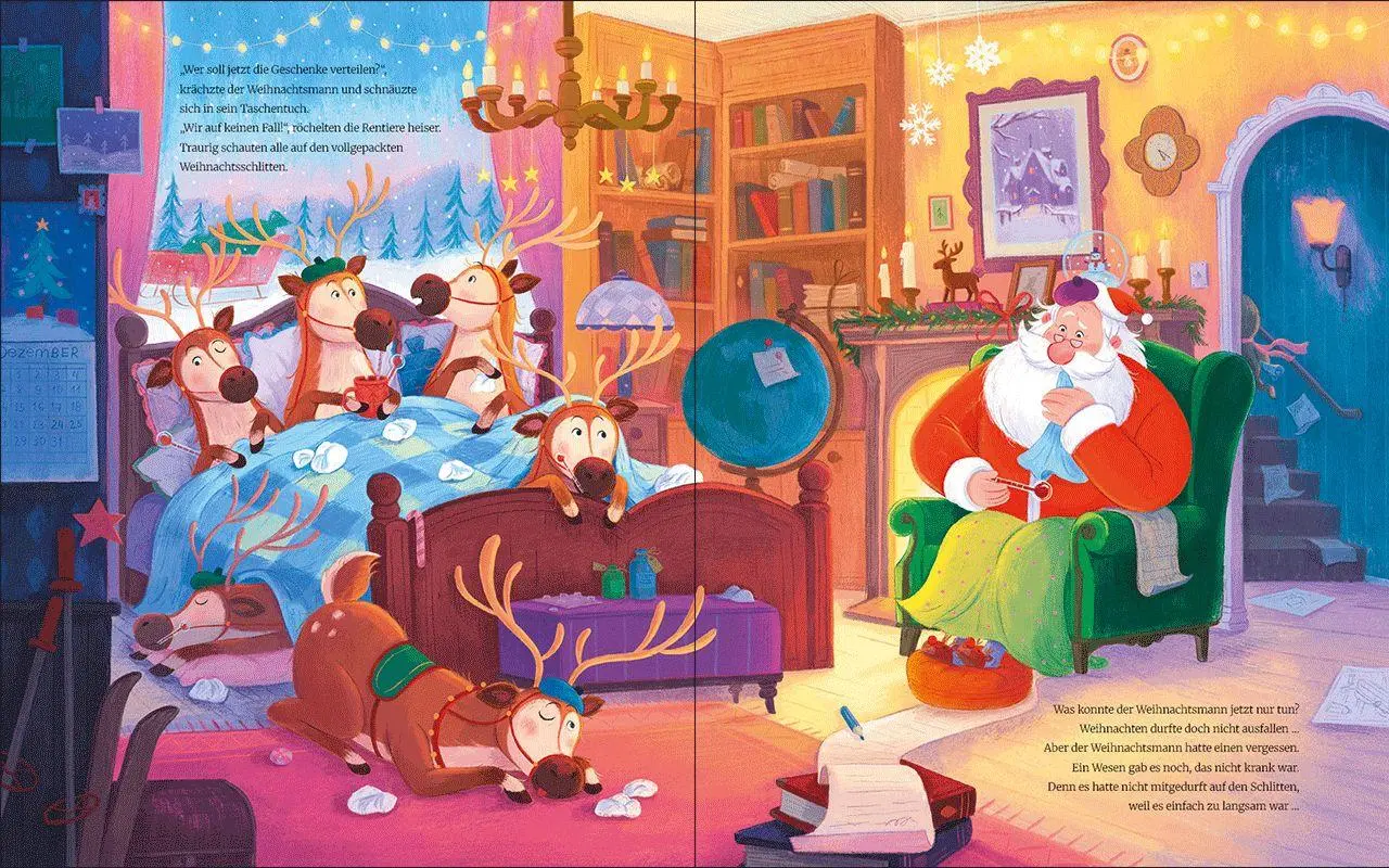 Bild: 9783743221543 | Santa Clausi - Ein Faultier rettet Weihnachten | Katalina Brause