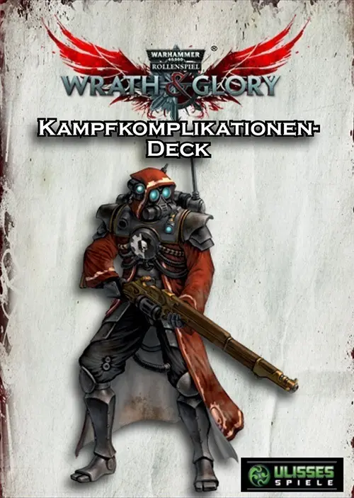 Cover: 9783963311543 | WH40K Wrath &amp; Glory - Kampfkomplikationen Kartendeck | Ross Watson