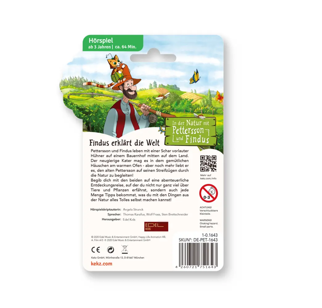 Bild: 4260721751643 | Pettersson &amp; Findus - Wald und Wiese,1 Audio-Chip | Nordqvist (u. a.)