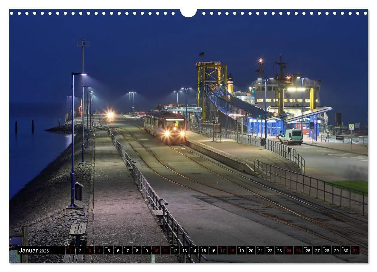 Bild: 9783457891643 | Norddeutsche Eisenbahnen (Wandkalender 2026 DIN A3 quer), CALVENDO...