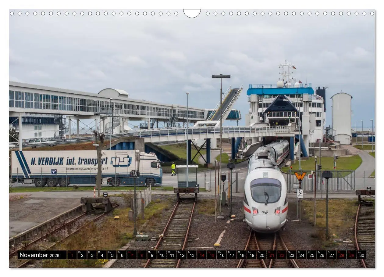 Bild: 9783457891643 | Norddeutsche Eisenbahnen (Wandkalender 2026 DIN A3 quer), CALVENDO...