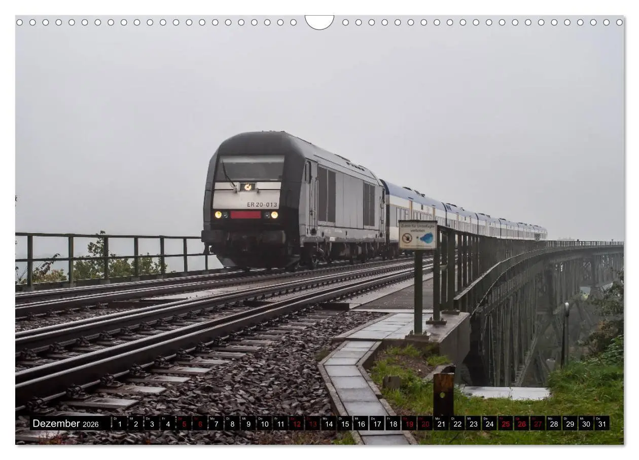 Bild: 9783457891643 | Norddeutsche Eisenbahnen (Wandkalender 2026 DIN A3 quer), CALVENDO...