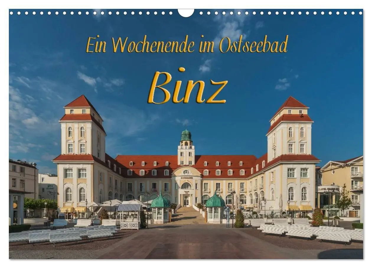 Cover: 9783457961643 | Ein Wochenende im Ostseebad Binz (Wandkalender 2026 DIN A3 quer),...