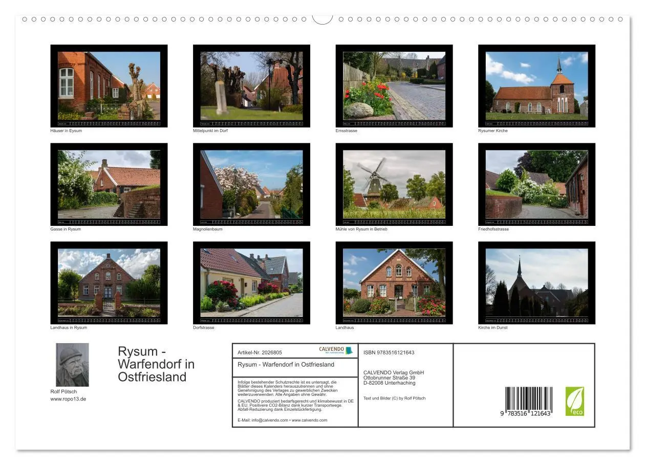 Bild: 9783516121643 | Rysum - Warfendorf in Ostfriesland (hochwertiger Premium...