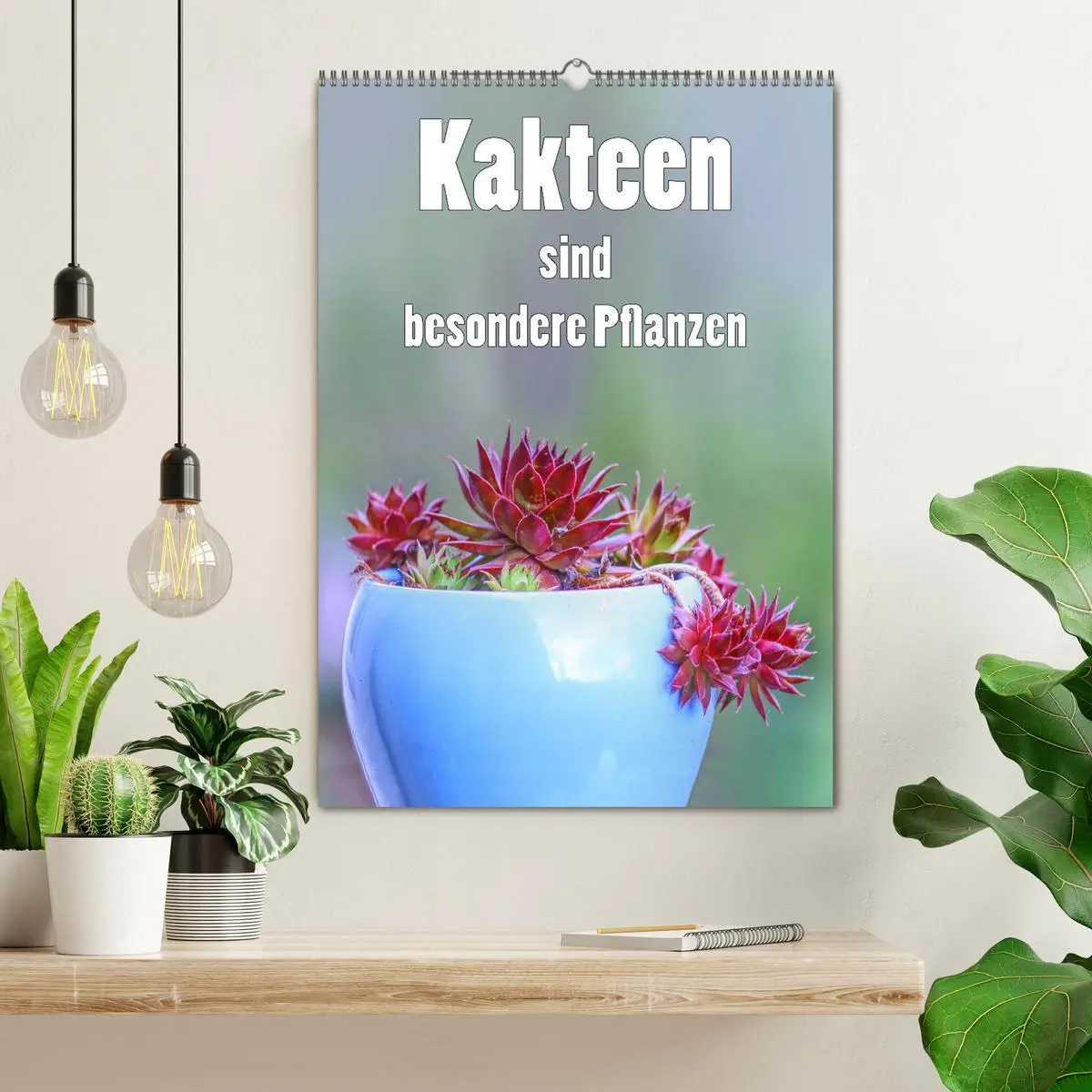 Bild: 9783516361643 | Kakteen sind besondere Pflanzen (Wandkalender 2026 DIN A2 hoch),...