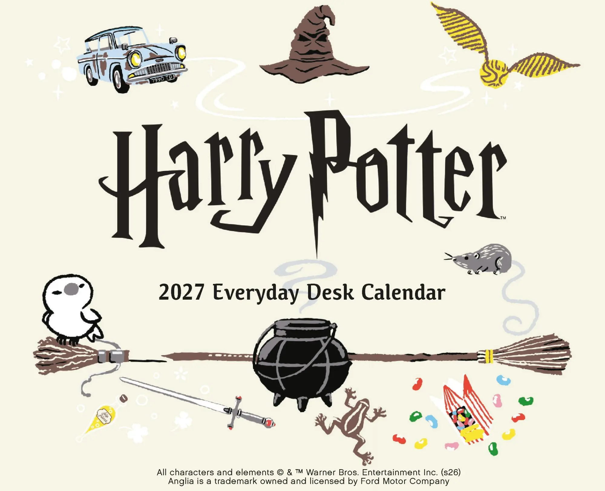 Cover: 9783803531643 | Harry Potter 2027 | Original Danilo-Tagesabreißkalender [Kalendar]