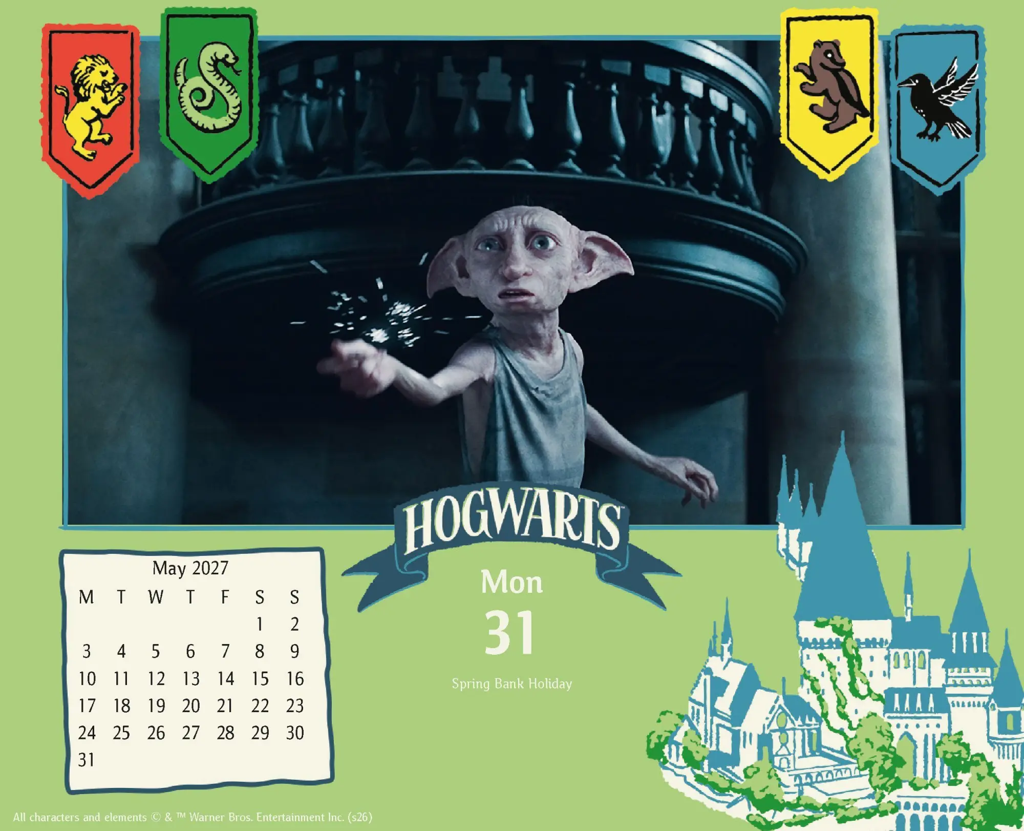 Bild: 9783803531643 | Harry Potter 2027 | Original Danilo-Tagesabreißkalender [Kalendar]