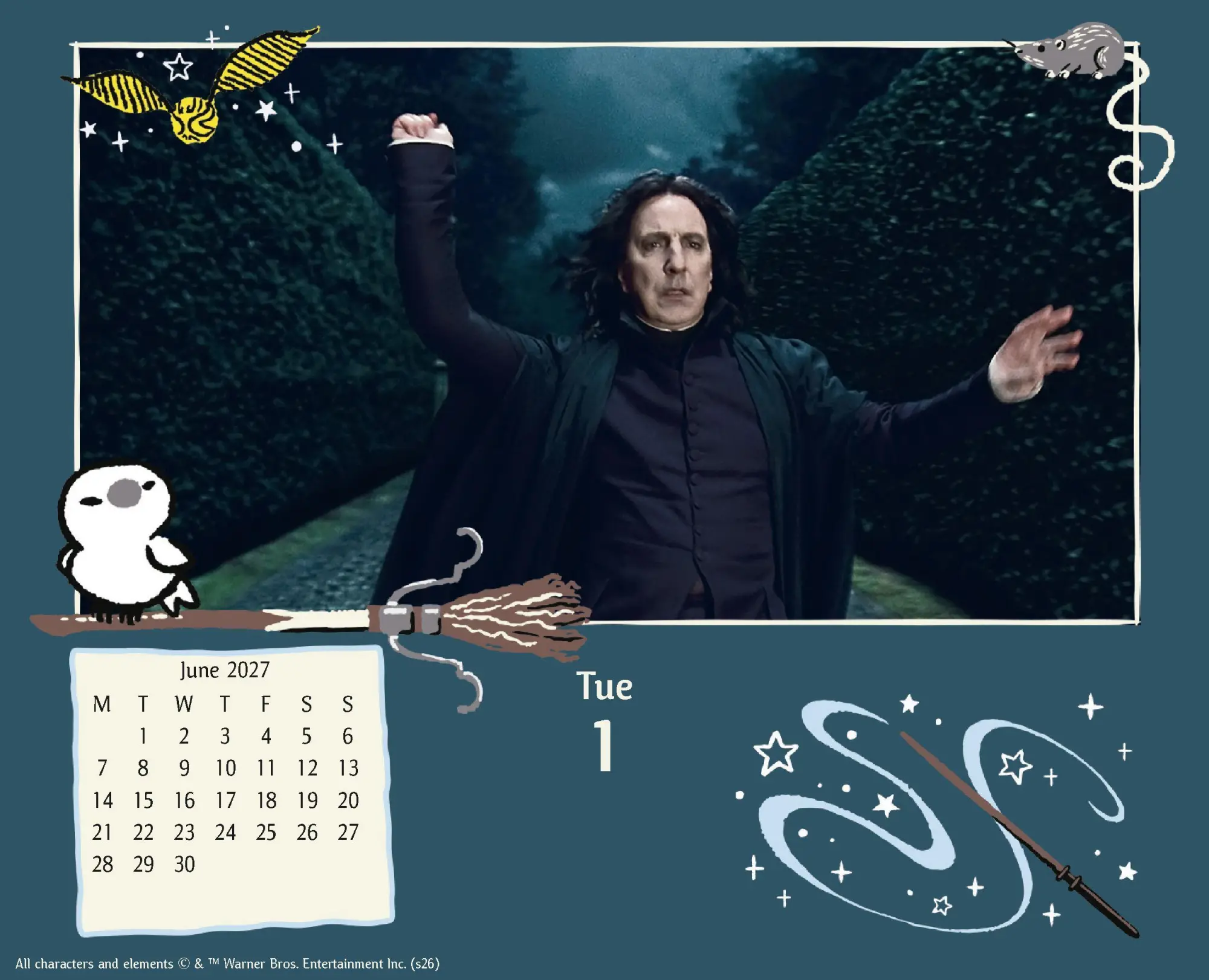 Bild: 9783803531643 | Harry Potter 2027 | Original Danilo-Tagesabreißkalender [Kalendar]