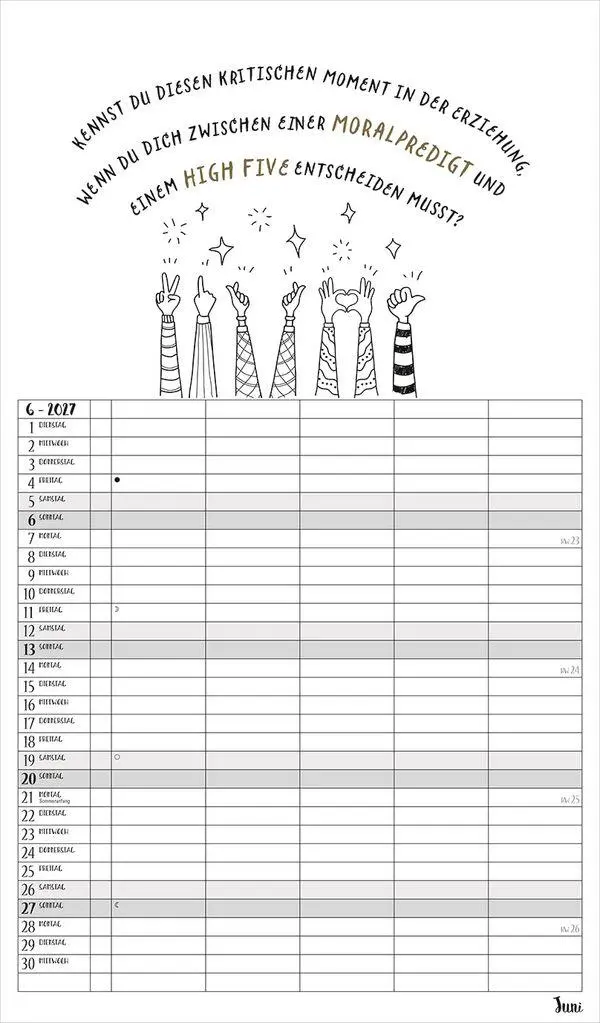 Bild: 9783819301643 | Visual Words Familienplaner 2027 | Verlag Korsch | Kalender | 14 S.