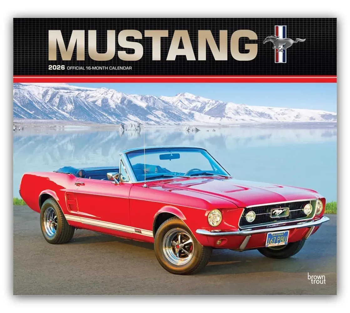 Cover: 9798330701643 | Mustang - Ford Mustang 2026 - 16-Monatskalender im Deluxe-Format | Inc