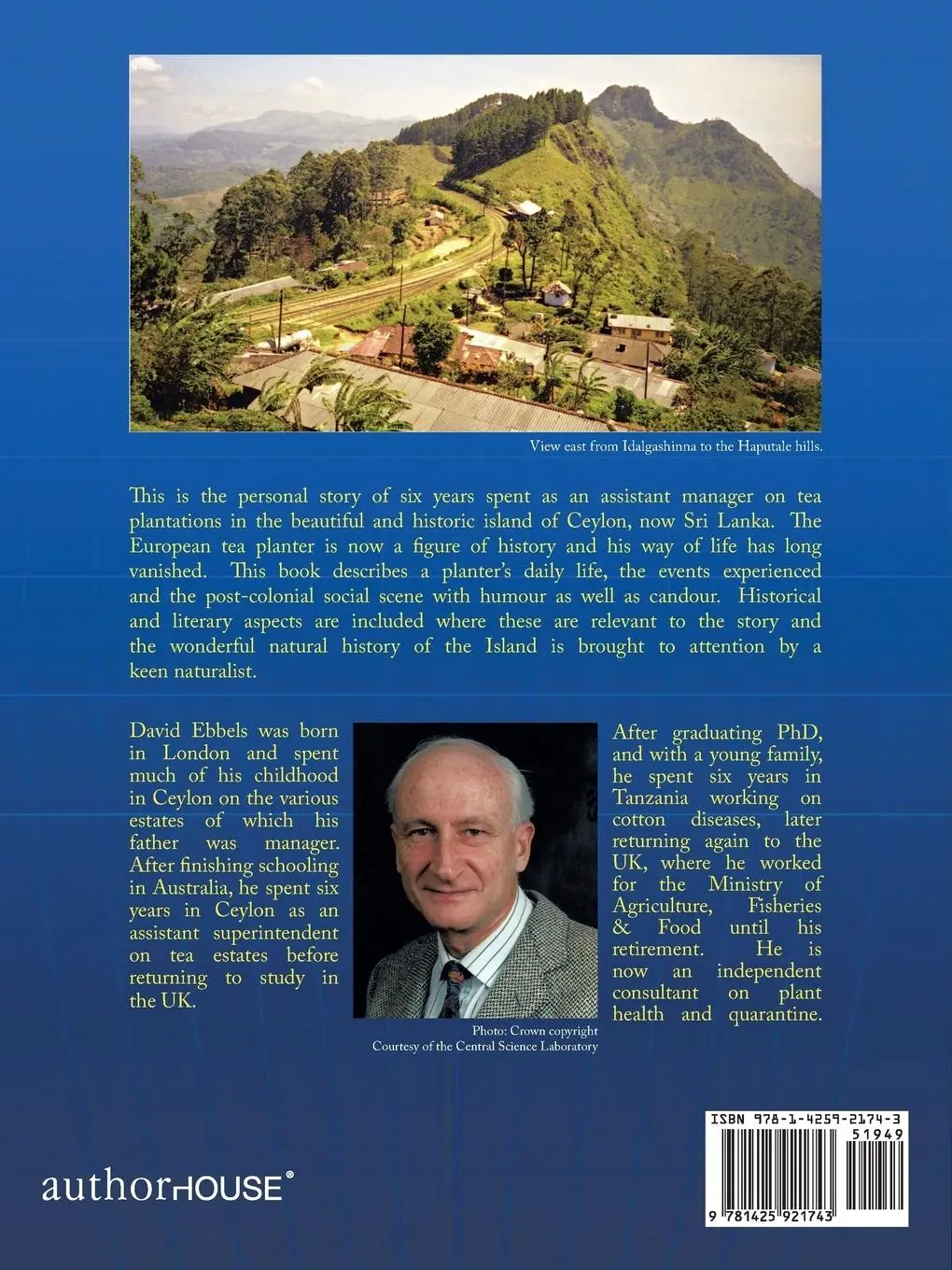 Rückseite: 9781425921743 | Round the Tea Totum | When Sri Lanka Was Ceylon | David L. Ebbels