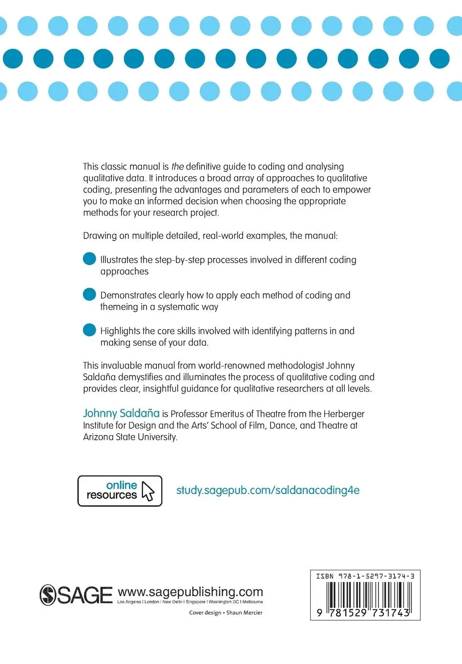 Rückseite: 9781529731743 | The Coding Manual for Qualitative Researchers | Johnny Saldaña | Buch