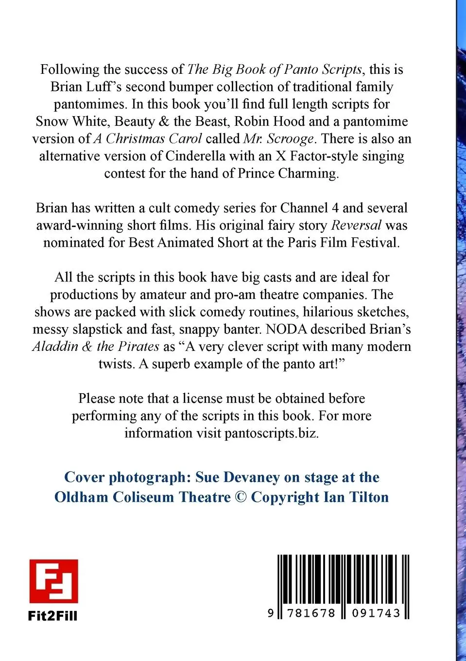 Rückseite: 9781678091743 | The Wicked Book of Panto Scripts | Brian Luff | Taschenbuch | Englisch