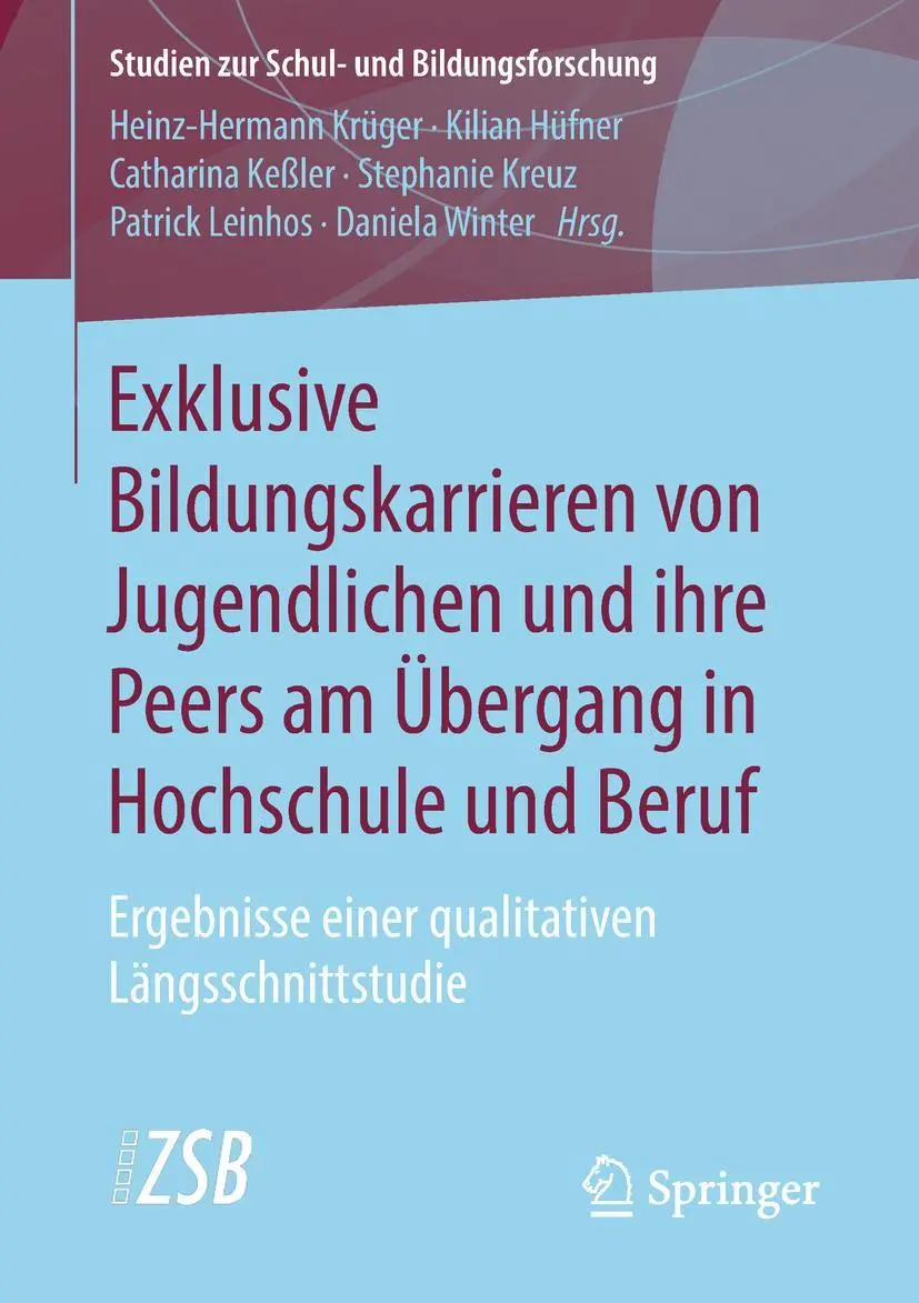 Cover: 9783658231743 | Exklusive Bildungskarrieren von Jugendlichen und ihre Peers am...