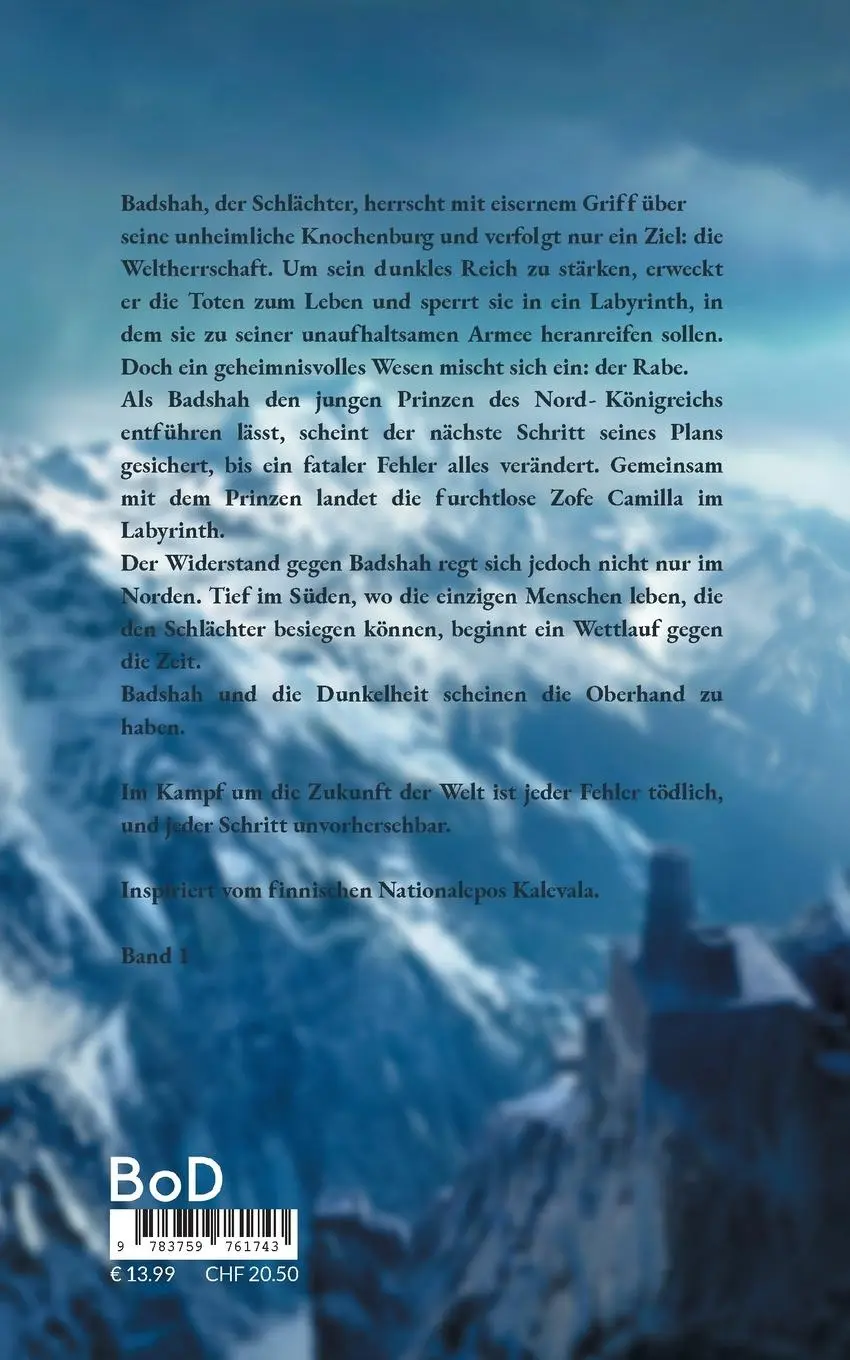 Rückseite: 9783759761743 | Das Märchen vom untoten Raben | Das Ungeheuer | P. C. Aigner | Buch